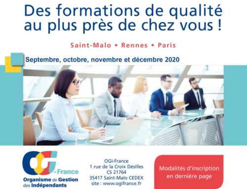 Programme de Formation TPE – Professions libérales (Sept Oct Nov Dec 2021)
