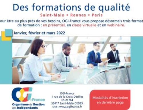 Programme de Formation TPE – Professions libérales (Avril Mai Juin 2022)